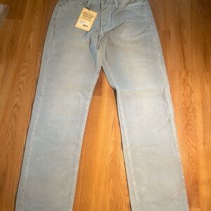 Denim Blue Colored Corduroys Men’s 30/32 Cords New With Tags